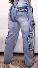 Bad Gal Cargo Jeans CL539