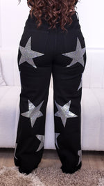 Crystal Star Jeans (Black) CL590