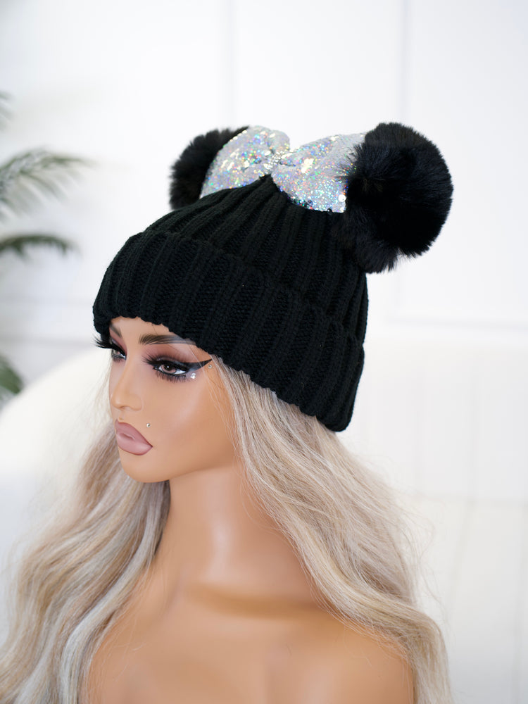 Wonderland Bow Beanie BB687