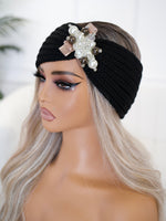 Pearly Black Headband BB574