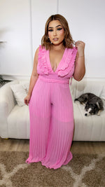 Young Love Pink Jumpsuit CL421