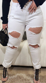 Dangerous Woman White Jeans CL253