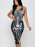 Skeleton Tank Top Dress