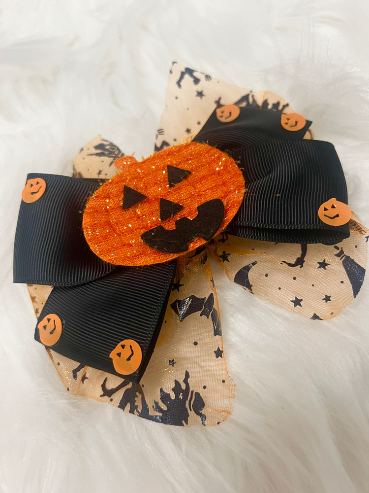 Sweet Pumpkin Bow JL25