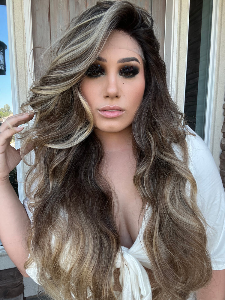 Alpha Lace Front Wig (Free Part)