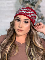Red Bling Beanie BB647