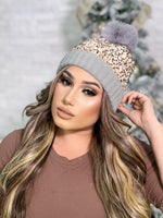Gold and Gray Beanie BB611