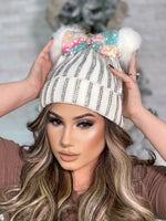 Candyland Bow Beanie BB597