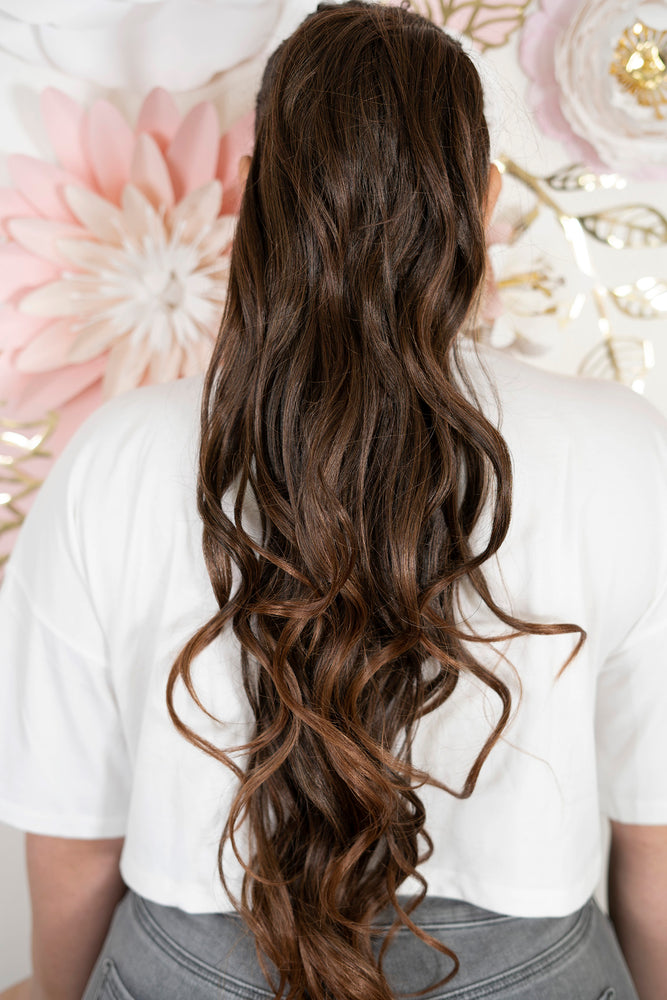 Brown Ombre Mix Ponytail PT148