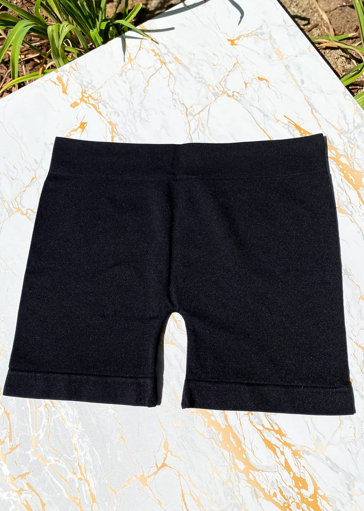 Pantalones cortos de nailon (negro)